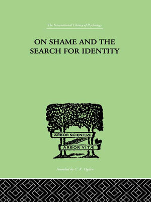 cover image of On Shame and the Search For Identity